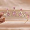 Bridal Tiara Girls Crown Jewelry Birthday Gift Girls Hair Jewelry Princess Crown Jewelry Alloy Material