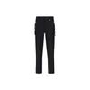 Casual Pants Men's Black Moderate Straight Fit Pants FB0869AMZAF0QA1