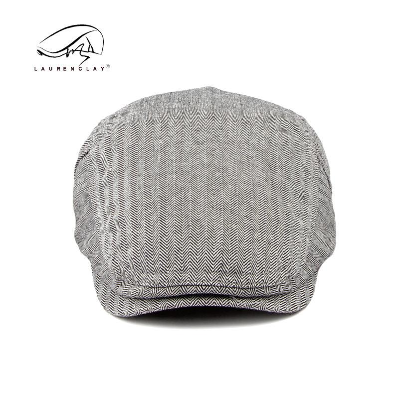 Men's beret, spring and summer thin breathable cap, women's literary retro forward hat, painter hat tide