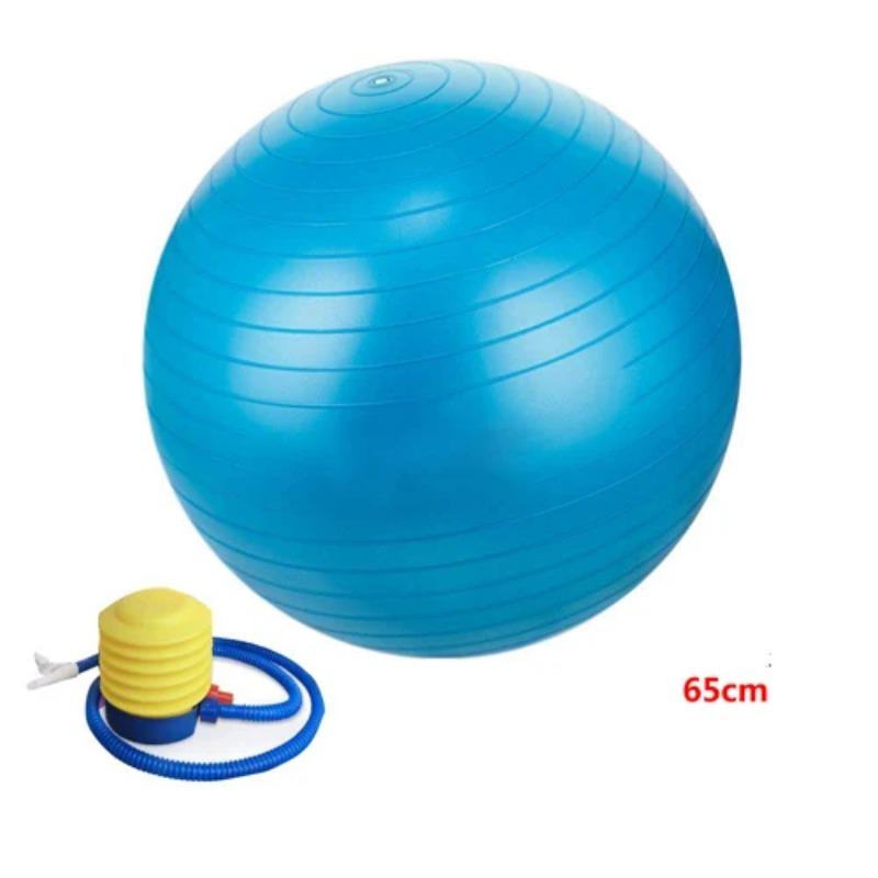 Балансирующий мяч для йоги 55-75 см, мяч для фитнеса, йоги, противоскользящий и противовзрывной, очень толстый мяч для беременных с воздушным насосом