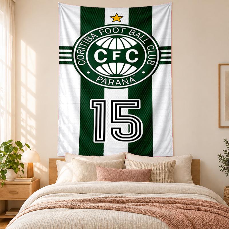 Coritiba FC Tapestry highquality for decorating living room bedroom dorm walls ideal as bedroom wallart orholiday gift