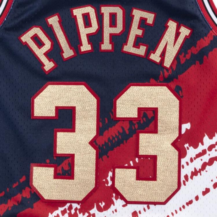 Mitchell & Ness Баскетбольная майка Мужская Многоцветная SMJYNG18275-CBUNYWH97SPI