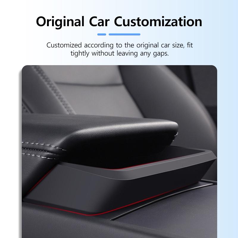 Центральный подлокотник с удобным карманом для Tesla Model 3 Highland Силиконовый ящик для хранения Артефакт для хранения Автомобильные аксессуары для хранения