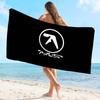 Aphex Twin Пляжное полотенце Цветные банные полотенца Для девочки Микрофибра Быстросохнущие На заказ Без песка Пляж Йога Спа Тренажерный зал Бассейн