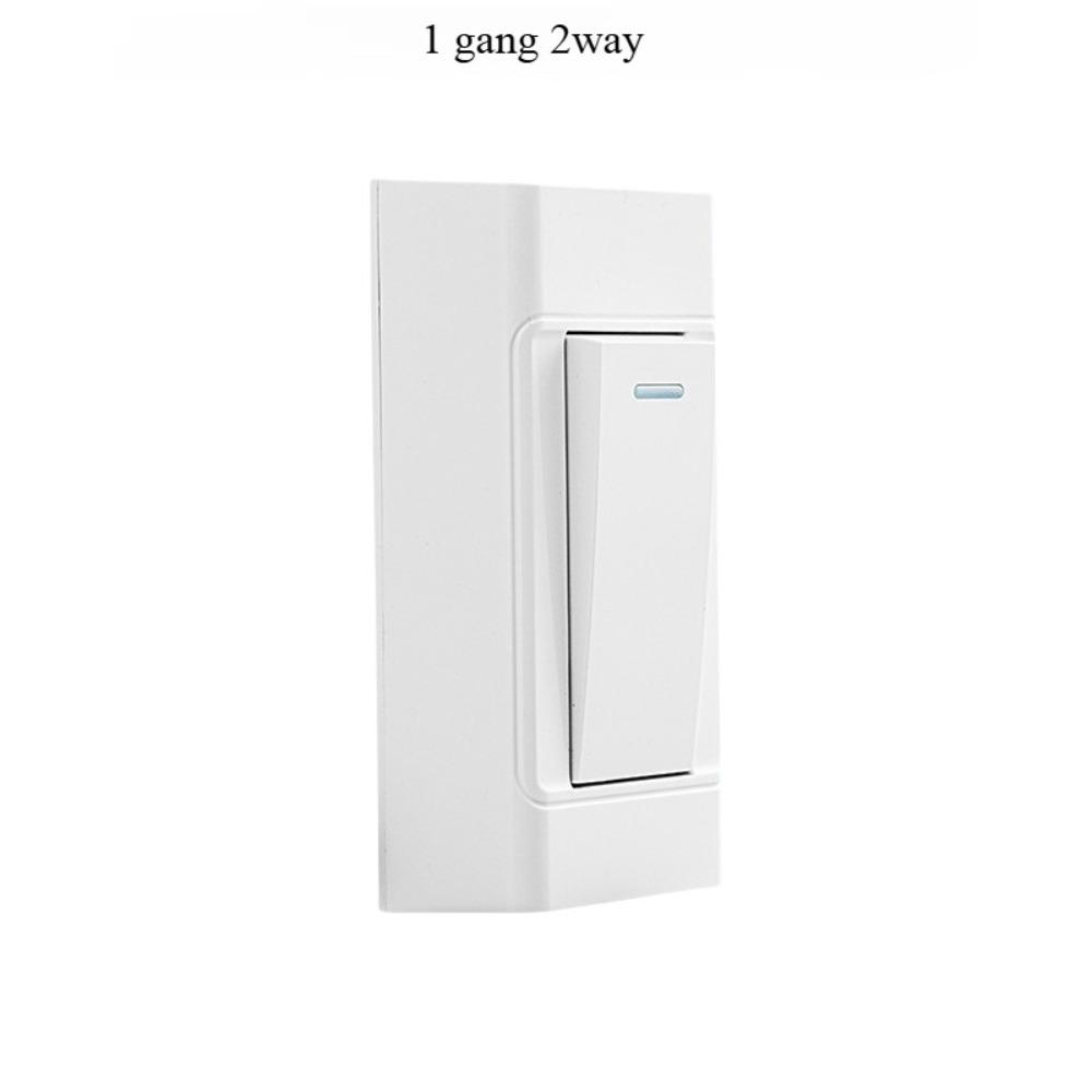 New 1 Gang 1 Way Surface-mounted Control Switch 110~250V Hand-pinched Mini Switch 2 Gang 2 Way Small Switch Bedside