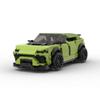 MOC Скоростные Автомобили Технический Автомобиль Lamborghini Urus Внедорожник с Прицепом для Huracan Городские Гонки Автомобили Строительные Блоки Игрушки Подарок