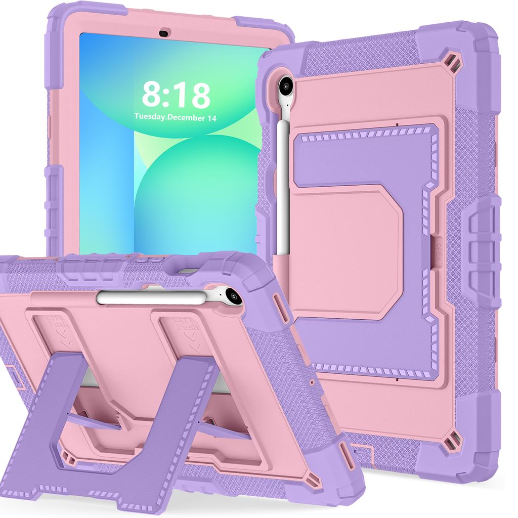Защитный чехол для планшета C5 Подходит для Samsung Galaxy Tab S9 FE/S10 FE/S10 Lite 10,9” с подставкой 10 цветов в наличии