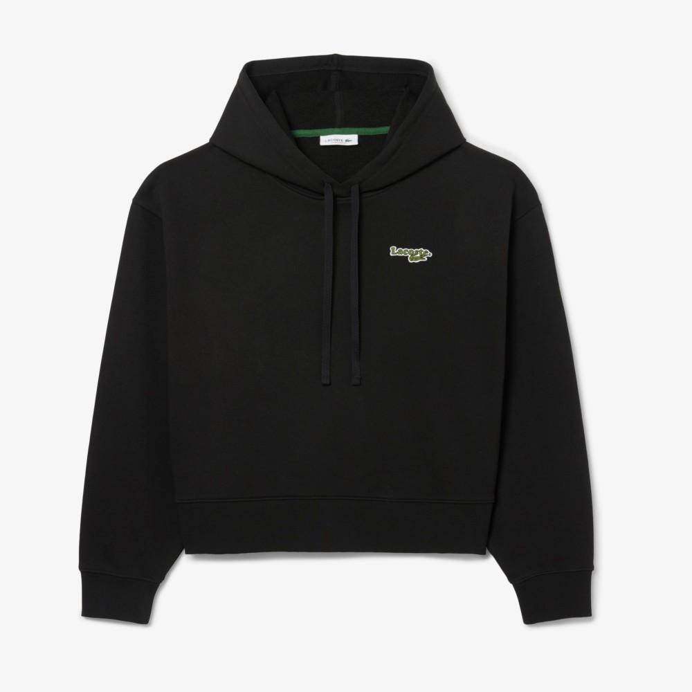 [lacoste] Women's Soft Branding Hooded Sweatshirt SF7607-55N031