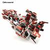Microworld 3D Металлический Пазл Механические Животные Модели DIY Наборы для Сборки Образовательные Игрушки Настольное Украшение Подарки Для Вечеринок Игр
