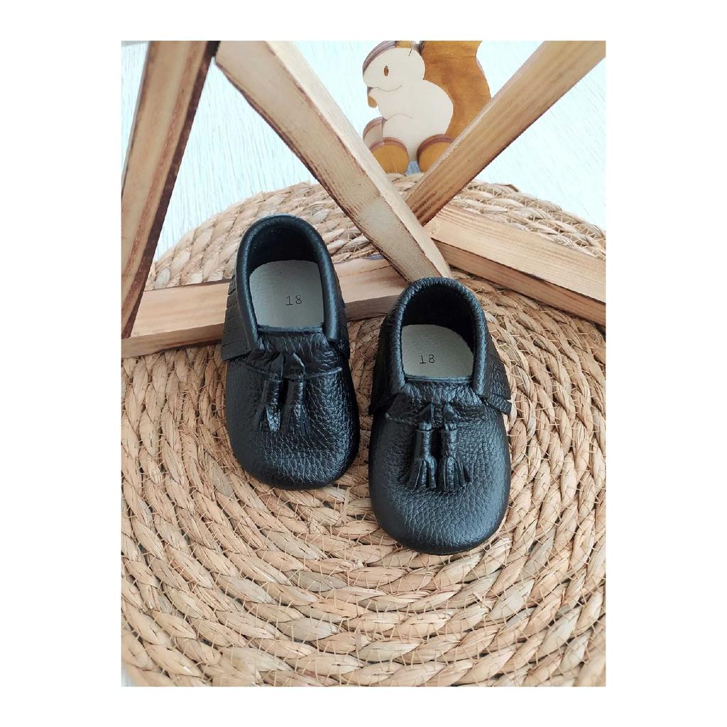 Детские мокасины King Model коричневого цвета, пинетки, детская обувь