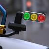 Mini Cute Motorbike Handlebar Mount Red Green Signal Light Traffic Light Lamp Cycling Riding Tool Accessories