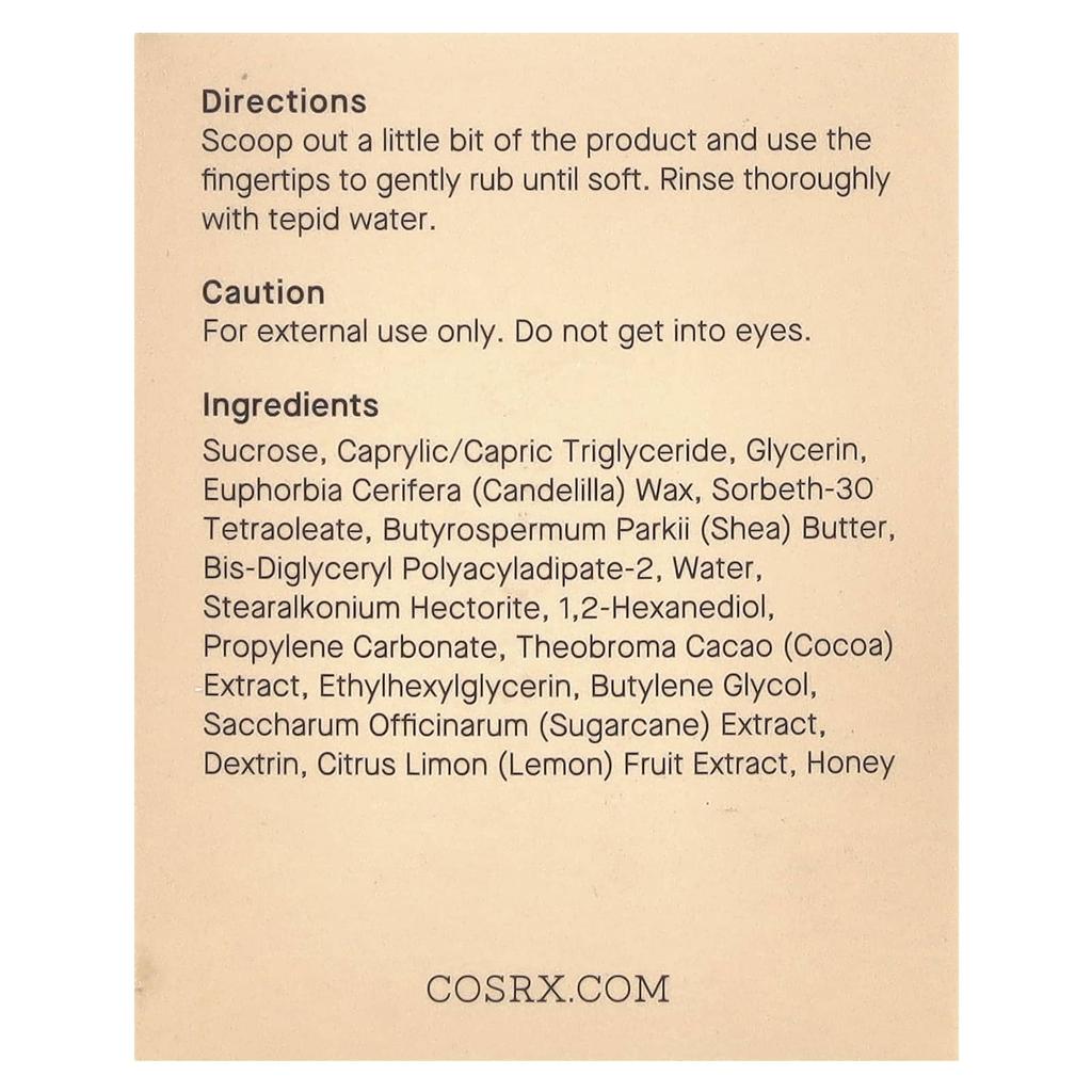 Lip Scrub, Honey Sugar, 20G(0.7Oz)