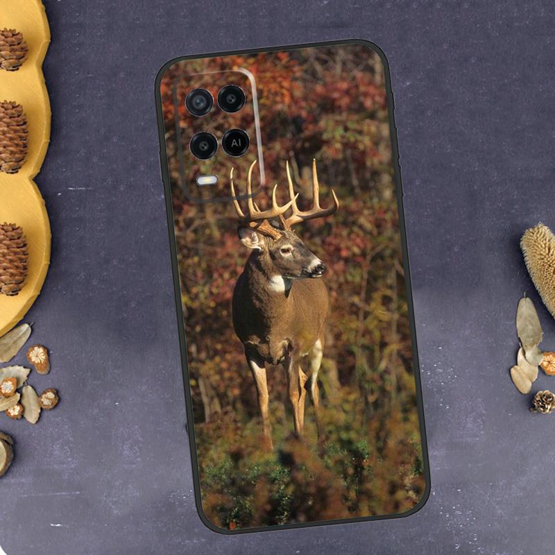 Deer Hunting Camo Phone Case For Oppo A96 A16 A76 A78 A58 A18 A38 A98 A17 A77 A80 A40 A60 A74 A94 A54 A15 A57S