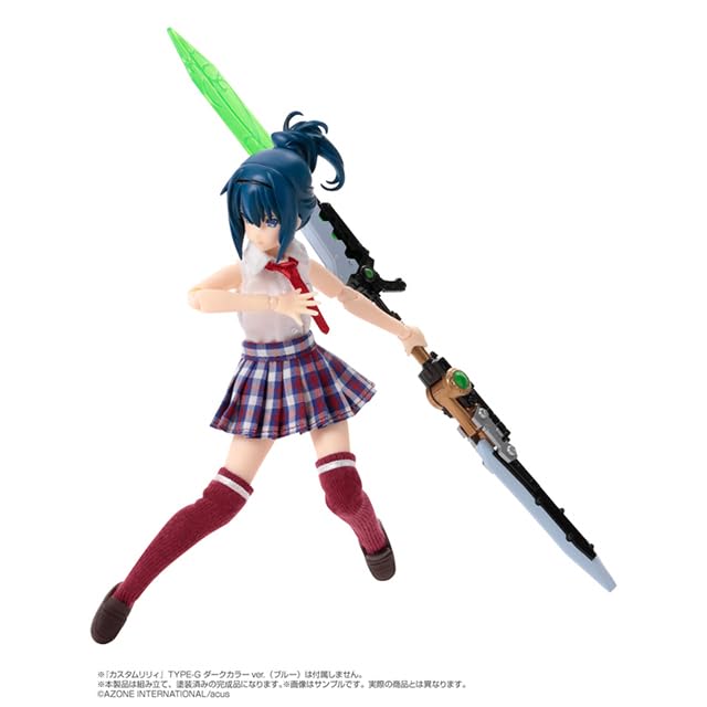Коллекция Azone International Assault Lily Arms Complete Style CHARM Trigraph scale пластик окрашенный готовый продукт № 002 1/12