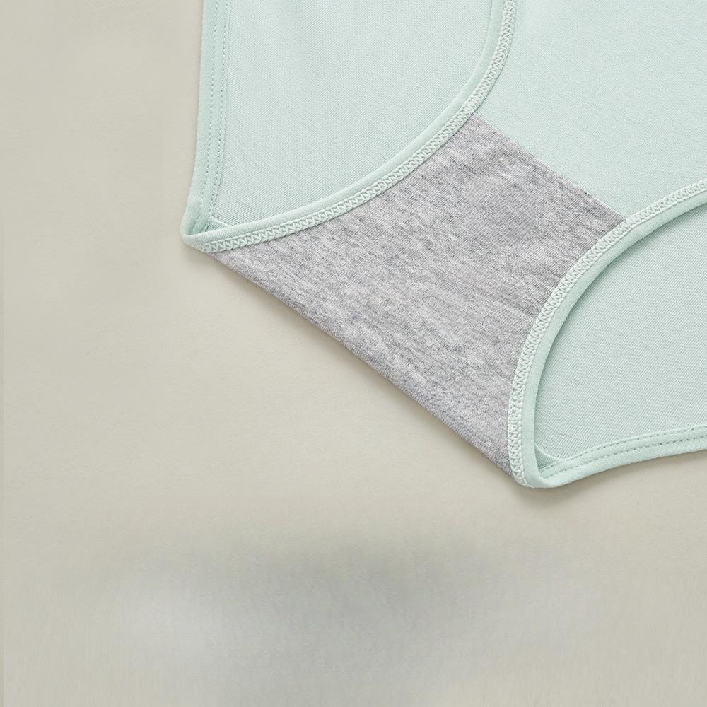 Four Seasons Universal Underwear, Pure Cotton Girls, Seamless, Comfortable and Breathable Mid-waist 5A Antibacterial Crotch Women's Briefs