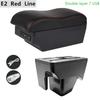 Leather Arm Rest Center Car armrest interior modification Armrest Box for Volkswagen VW TERA 2025 Console Storage USB