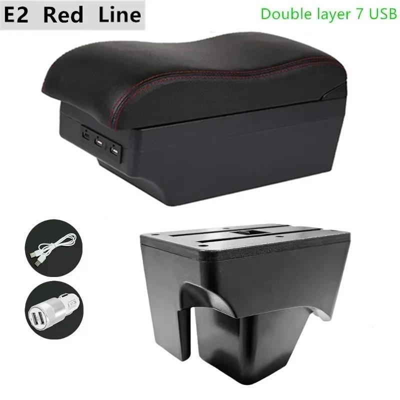 Leather Arm Rest Center Car armrest interior modification Armrest Box for Volkswagen VW TERA 2025 Console Storage USB