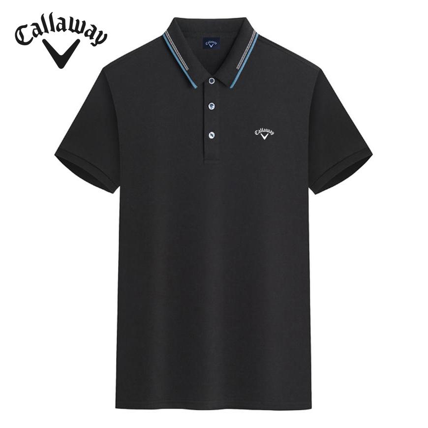 Callaway Лето 2025 года, новая вышитая рубашка поло для бизнеса, отдыха на открытом воздухе, для пар