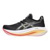 Asics Gel-Nimbus 27 Удобные Универсальные Простые Модные Кроссовки с Низким Верхом Мужские Кроссовки для Бега Черные 1011B958-005