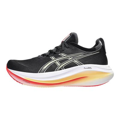 Gel-Nimbus 27 Удобные Универсальные Простые Модные Кроссовки с Низким Верхом Мужские Кроссовки для Бега Черные 1011B958-005