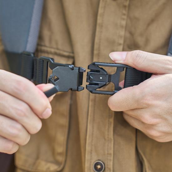 Рюкзак на открытом воздухе, нагрудный ремень, сверхмощный регулируемый рюкзак для кемпинга, пешего туризма, магнитный быстроразъемный ремень с пряжкой, противоскользящий нагрудный ремень