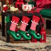 Christmas Decorations Elf Christmas Stocking Gift Bag Candy Bag Festive Atmosphere Decoration Christmas Tree Pendant