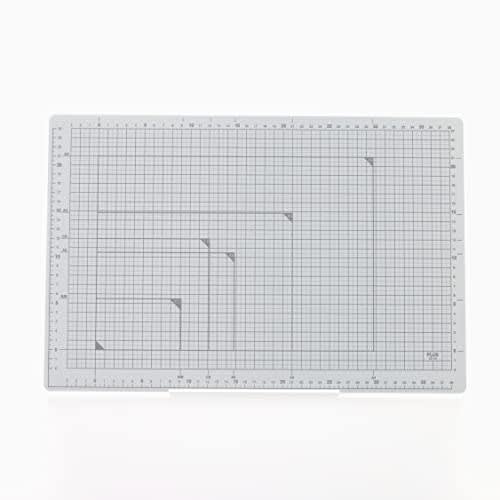 Plus Коврик для резака Plus, двухсторонний, A3, 300 x 450 мм, светло-серый, 48-583
