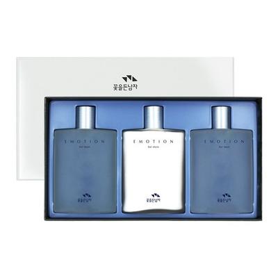 Man with Flowers Emotion Skin Care Набор из 3 предметов, 1 комплект