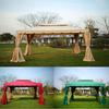 European Outdoor Gazebo Tent: Large, Four-Corner Awning for Courtyards and Carports