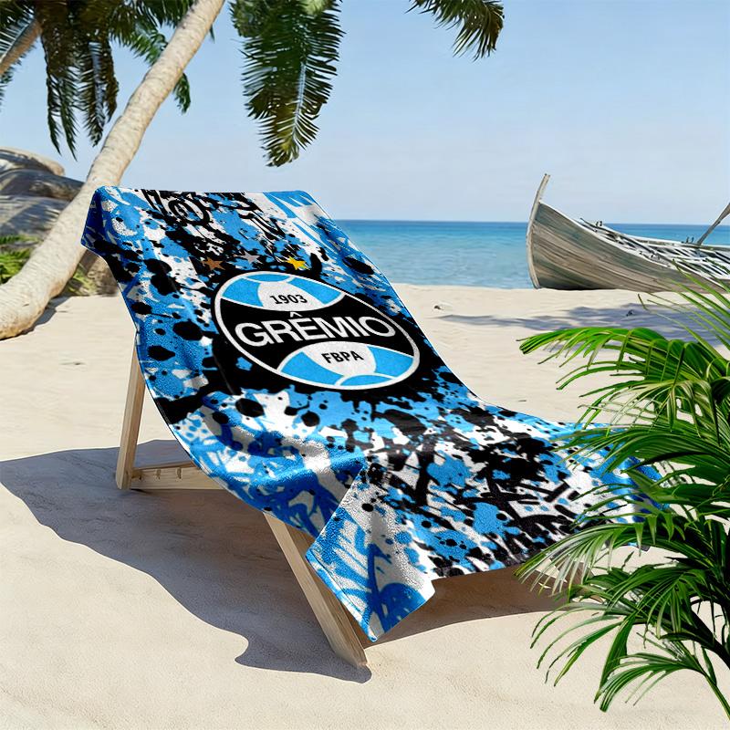 Gremio FBPA Print Beach Towel, Large Soft Quick Dry Towel for Beach Camping Swimming