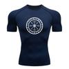 Men's Compression Workout T-Shirt, Norse Rune Viking Symbol