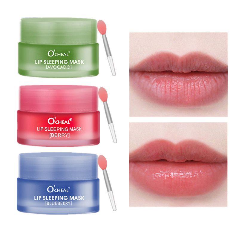 Jelly Repair Sleeping Lip Mask Увлажняющая, увлажняющая, осветляющая, отшелушивающая основа