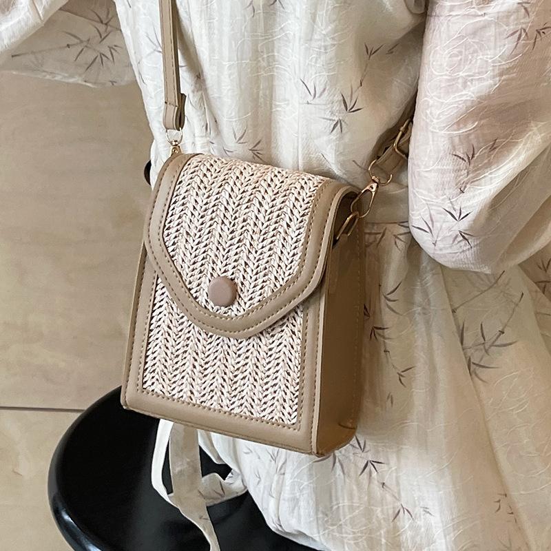 Популярная женская сумка ручной работы, летняя женская сумка через плечо Ins, модная универсальная сумка через плечо на одно плечо