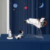 Игрушки для сборки космических кораблей для детей — набор самолетов 25 в 1 для мальчиков 6–12 лет, наборы моделей самолетов и космических станций «Дискавери», подарки на день рождения 586 шт.