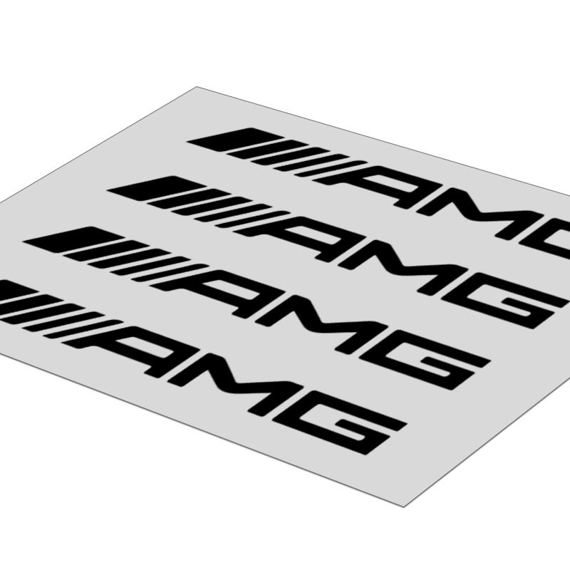 4 шт. наклейки на дверные ручки автомобиля, наклейки на шины и зеркала заднего вида для Mercedes Benz AMG GLE GLS GLC CLA GLB ML C500 C200 C300 W204 W206 W205 W212 W203