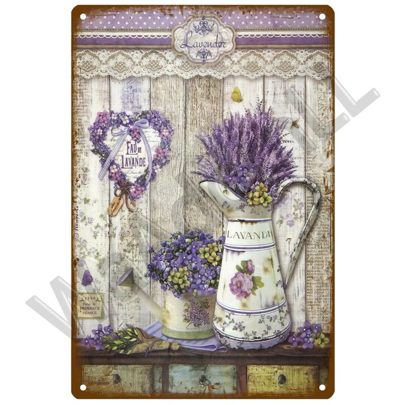 Ретро Декор, металлический знак лаванды, жестяной постер, металлические винтажные вывески с подсолнухом, жестяная вывеска с цветком, ромашка, настенный декор для дома и сада, подарок