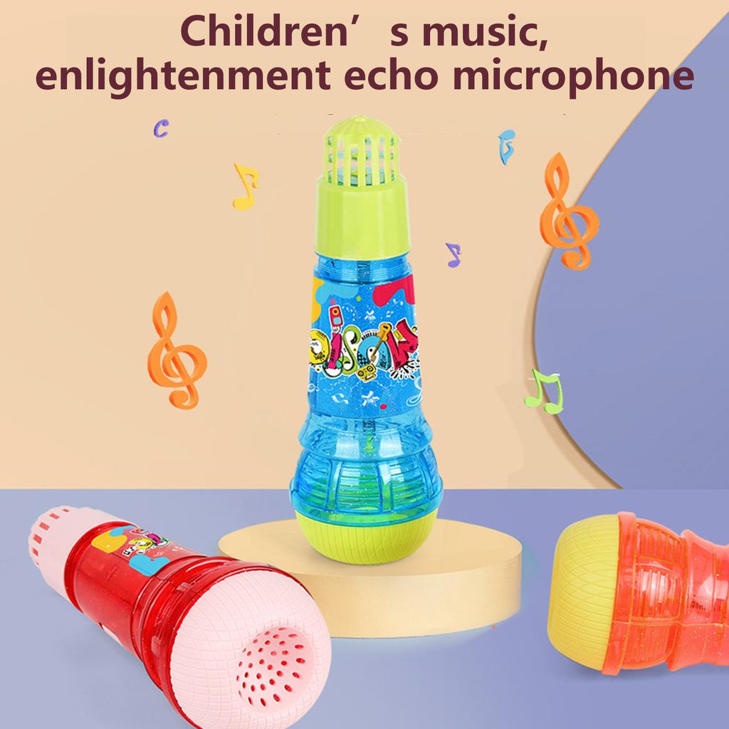 Kids Echo Microphone Toy Lightweight and Battery Free Magic Mic for Toddlers Perfect for Birthday Parties and Picnics