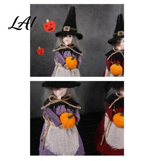 Cool Halloween Decorations Decoration Realistic Ghost Festival Broom Home Decor Witch Ornament Festive Atmosphere Tabletop Decoration Holiday