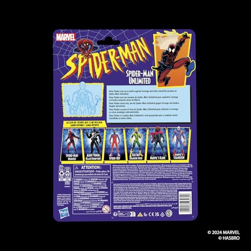 Hasbro MARVEL Marvel Comics Spider-Man Unlimited, коллекция ретро-комиксов 15 см фигурка G0785 подлинный продукт