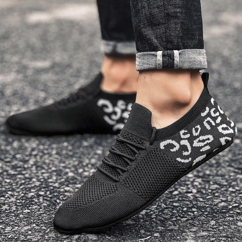 YRZL New Summer Men Senakers Fashion Lightweight Mesh Shoes High Quality Breathable Walking Shoes for Man Outdoor Sport Shoe