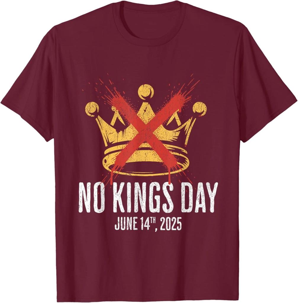 No Kings Day Design King Day Design Funny King Unisex T-Shirt