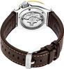 Seiko 5Sports SSK036K1 Механические GMT Мужские часы с коричневым кожаным ремешком SSK036