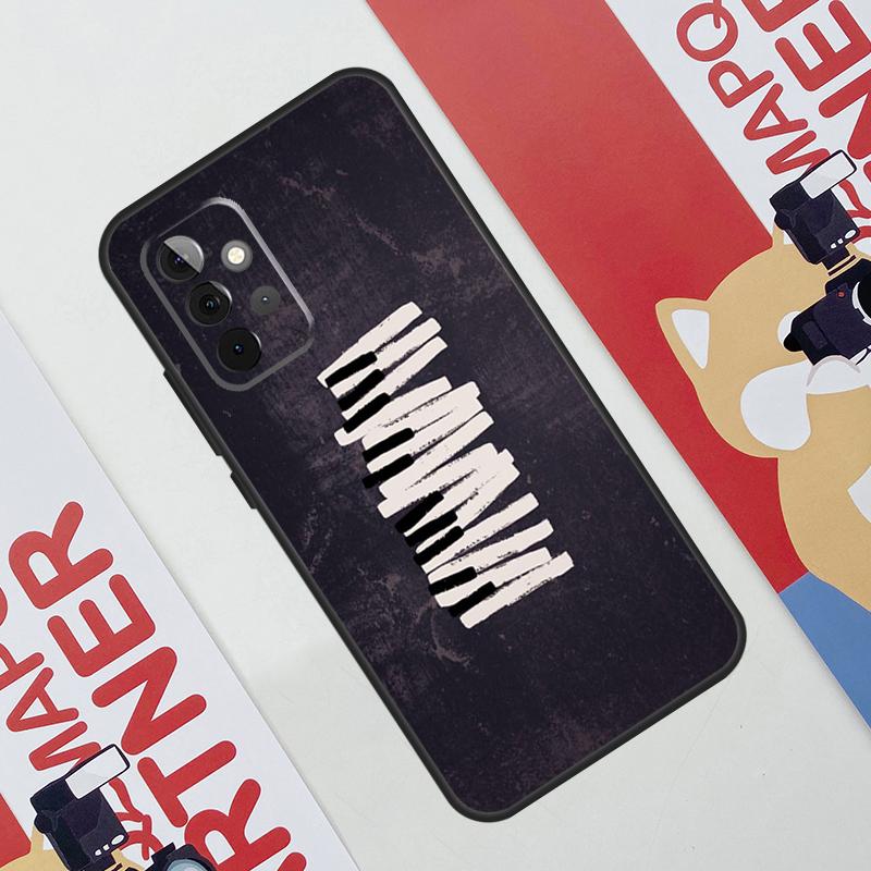 Минималистичный чехол для любителя музыки для Samsung Galaxy A52 A42 A32 A22 A12 A51 A71 A14 A24 A34 A54 A13 A23 A33 A53 Coque