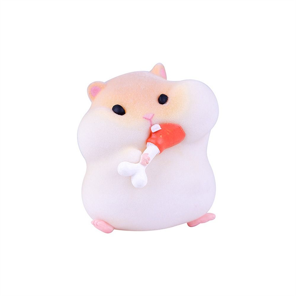 Foodie Series Gourmet Hamster Figures Hamster Clarke Figures  Car Interior Decoration