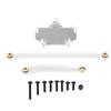 Servo Mount Steering Links Set Aluminum Alloy RC Car Steering Servo Mount Upgrade Parts for