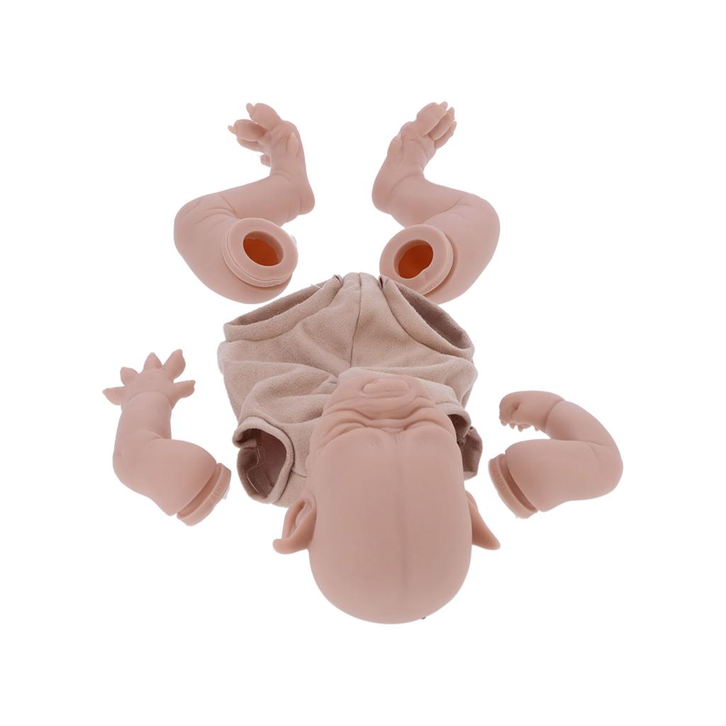 19-дюймовый комплект для куклы-реборна в виде животного, мягкий, гибкий, сделай сам, неокрашенный, пустой, коллекционный набор для куклы, игрушка