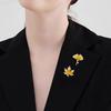 Vintage Painting Enamel Maple Leaf Brooches Pins for Women Girls Exquisite Maple Leaves Brooch Fashion Jewelry