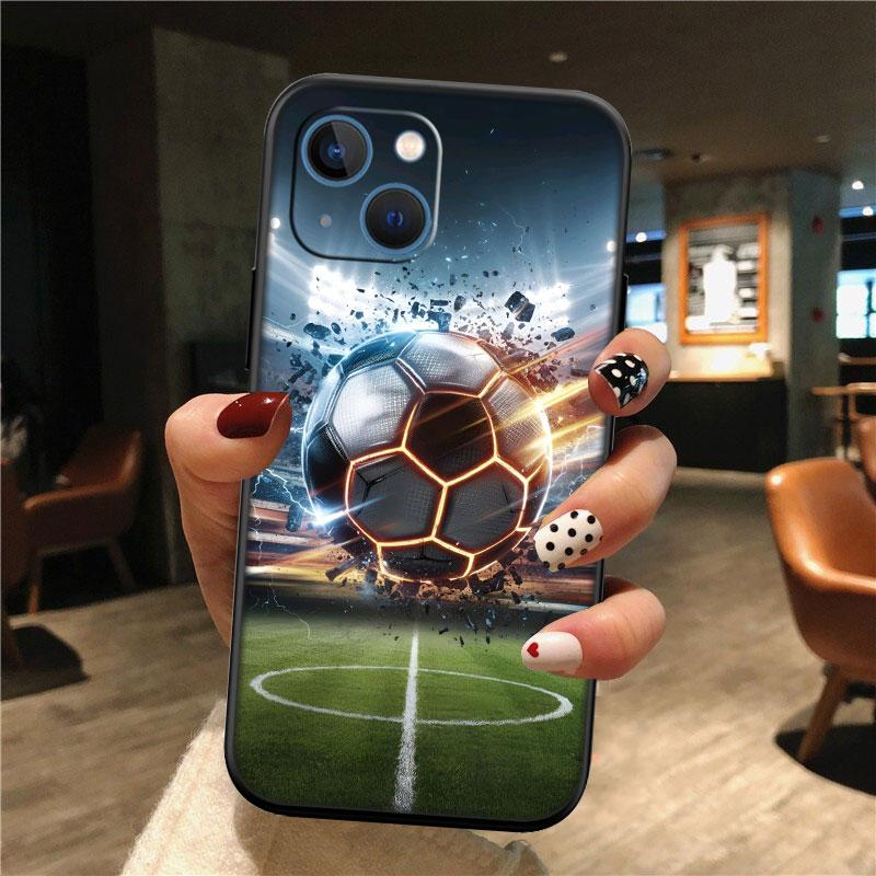 IK29 Football Soccer Shell Phone Case for Samsung Galaxy Note 10 20 S23 S24 S25 Ultra FE Plus Edge Lite A02S A35 A07 A17