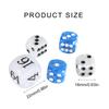 Набор акриловых игральных костей для нард с жемчужной отделкой для настольной игры, профессиональные акриловые игральные кости, набор кубиков для удвоения