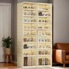 Dustproof Shoe Storage Rack Organizer 9 Layer Foldable Shoe Cabinet Shoe Box Large Size Multilayer Stackable Shoe Rack Organizer